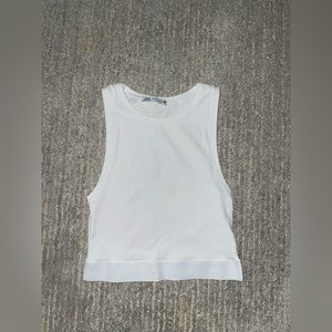 Zara muscle crop top